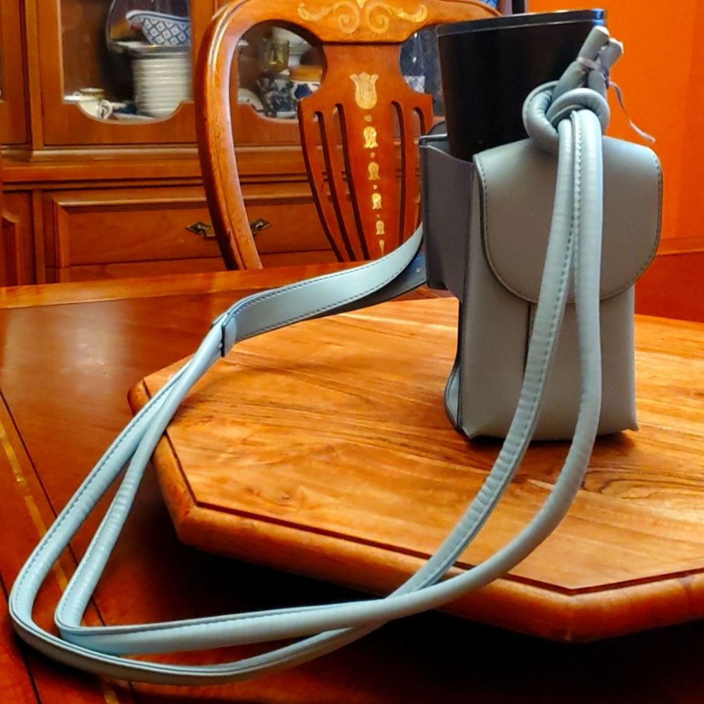 COPY - Create & CultivateThe Water Bottle Crossbody Bag in Blue